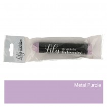 Stick Lily Metal purple peinture à l'huile - Artemio
