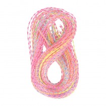 30 fils torsades transparents scoubidous 80 cm - Artemio