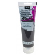 Peinture noir velvet - acrylique mat - 120 ml - Pébéo