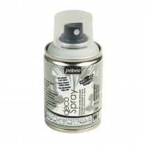 Peinture gris moyen - acrylique mat en bombe- 100 ml - Pébéo