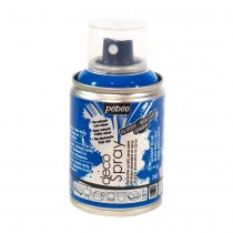 Peinture bleu - acrylique brillante en bombe- 100 ml - Pébéo