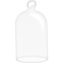 2 cloches en verre 9 cm  - Artemio