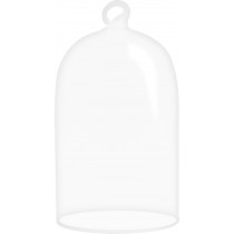2 cloches en verre 12 cm  - Artemio