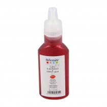 Colle rouge paillettes 25 ml - Artemio