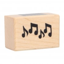 Tampon notes 26x26 mm - bois - Artemio 