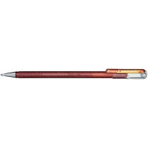 Roller orange duo encre gel métallique - Pentel