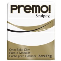 Premo white - pâte 57 gr - Sculpey