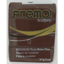 Premo burnt umber - pâte 57 gr - Sculpey