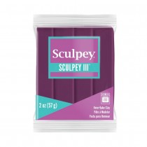 Pâte III plum 57 gr - Sculpey