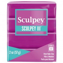 Pâte III violet - 57 gr - Sculpey