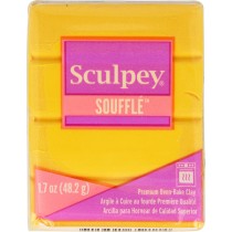 Souffle Yellow ochre - pâte 48 gr - Sculpey