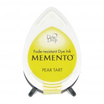 Goutte d'encre pear tart - Memento Tsukineko