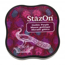 Encreur midi gothic purple - Stazon Tsukineko