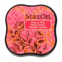 Encreur midi cherry pink - Stazon Tsukineko
