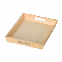 Plateau rectangulaire 25x35 cm bois - Artemio