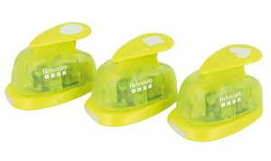 3 perforatrices formes - 1,5 cm - Artemio