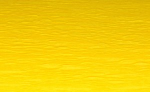 Rouleau de papier crépon jaune 2,5 m x 50 cm - Artemio