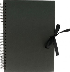 Album kraft noir A4 - Artemio