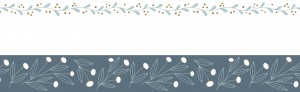 2 masking tapes foil Splendid xmas - 5 m - Artemio