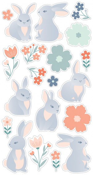 Puffies 3D lapins  Mariposa - Artemio