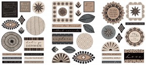 Die-cuts carton boho - Artemio