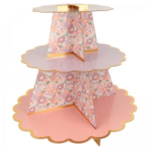 Présentoir cupcakes licorne  33,5x29 cm  - Artemio