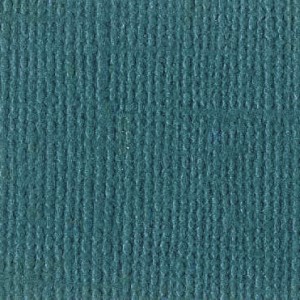 Feuille texturée mysterious teal - 30x30 cm - Bazzill