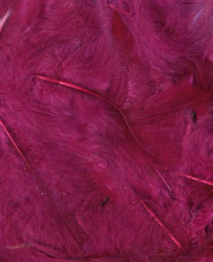 Plumes bordeaux 12 cm - Artemio