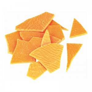 Pastilles de paraffine orange fluo 5 gr pour bougies - Artemio