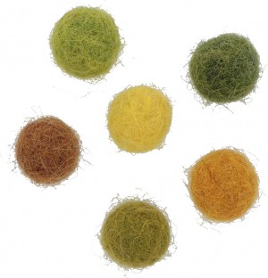 60 pompons en laine feutrée 1 cm - Artemio