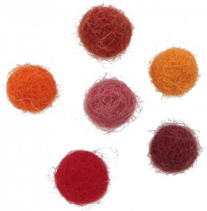 60 pompons en laine feutrée 1 cm - Artemio