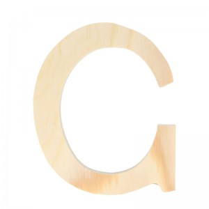 Lettre C - 11.5 cm - bois - Artemio