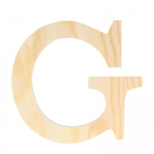 Lettre G - 11.5 cm - bois - Artemio