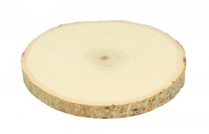 Set 2 rondelles - 9-13 cm - bois - Artemio