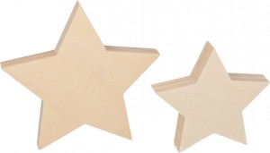 2 étoiles - bois - Artemio