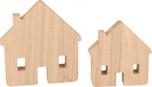 2 maisons à poser - bois - Artemio
