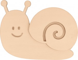 Silhouette escargot - 15x11,5 cm - Artemio
