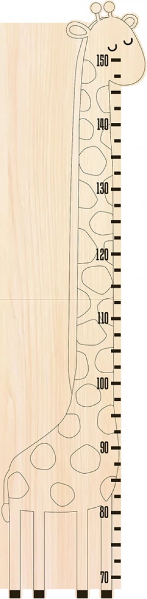 Toise girafe 23x93 cm - Artemio