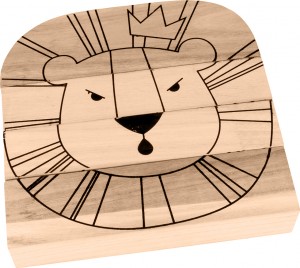 Puzzle lion 19,5x19 cm - Artemio