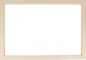 Silhouette rectangle en bois - 22x31 cm - Artemio