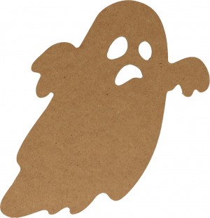 Silhouette fantôme 20x23,5cm - MDF - Silhwood
