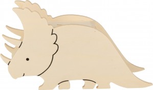 Tirelire dino en bois 24x13 cm -  Artemio