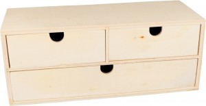 Meuble de rangement en bois 30x12 cm -  Artemio