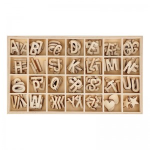 140 alphabet en bois - Artemio
