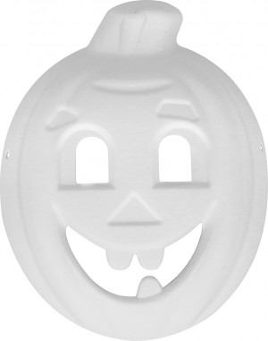 Masque carton citrouille 17,5x22 cm - Artemio
