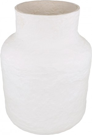 Vase coton recyclé mâché 19x28 cm - Artemio