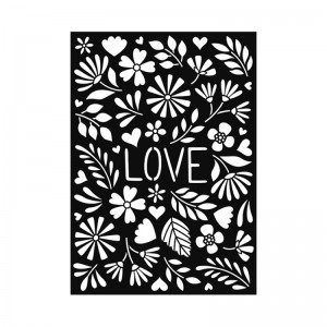 Pochoir love 21x29,7 cm - Artemio