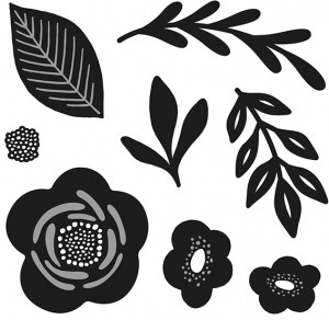 Matrices de découpe fleurs - Artemio