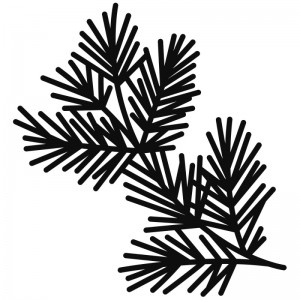 Matrice de découpe branche  9x8,5 cm - Artemio