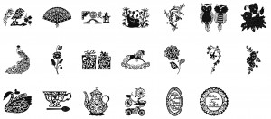 20 motifs dentelle - ScanNCut - Brother